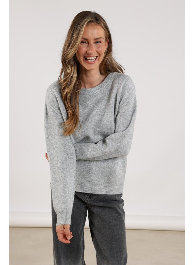NKF03001 21 Nukus Kate Pullover Light grey
