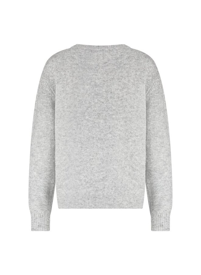 NKF03001 21 Nukus Kate Pullover Light grey