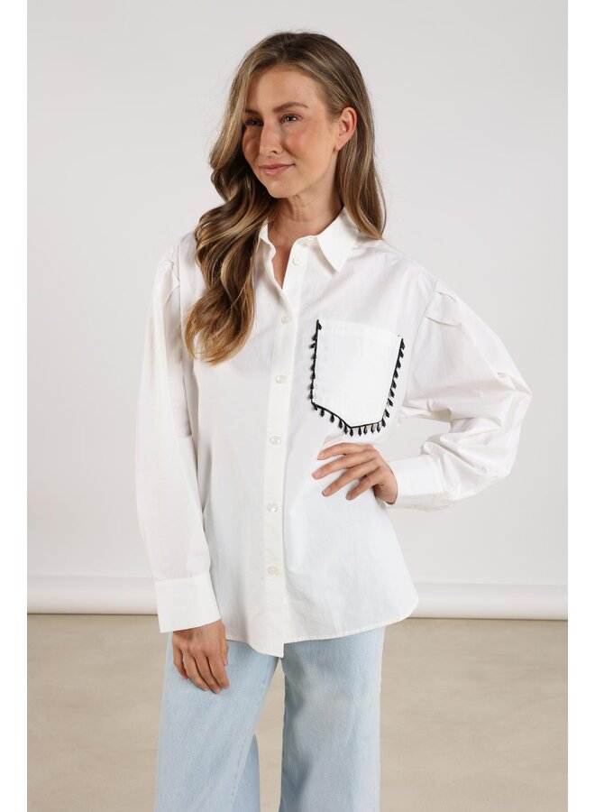 NKF02072 17 Nukus Laure Blouse Embroidery Off White
