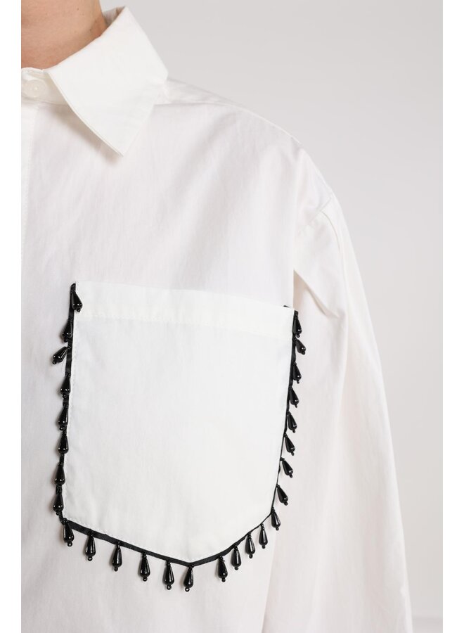 NKF02072 17 Nukus Laure Blouse Embroidery Off White