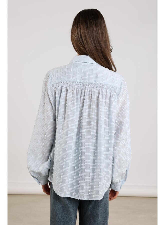 NKF02028 265 Nukus Fenne Blouse Ice