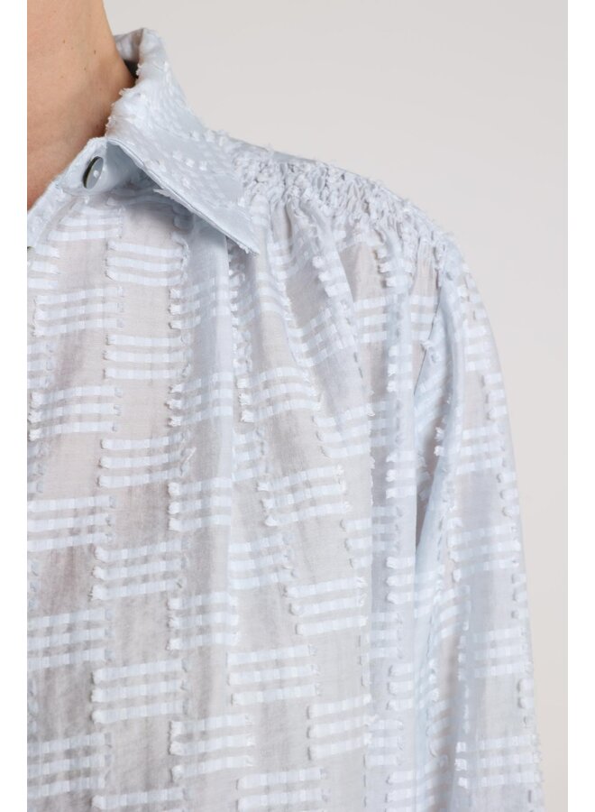 NKF02028 265 Nukus Fenne Blouse Ice