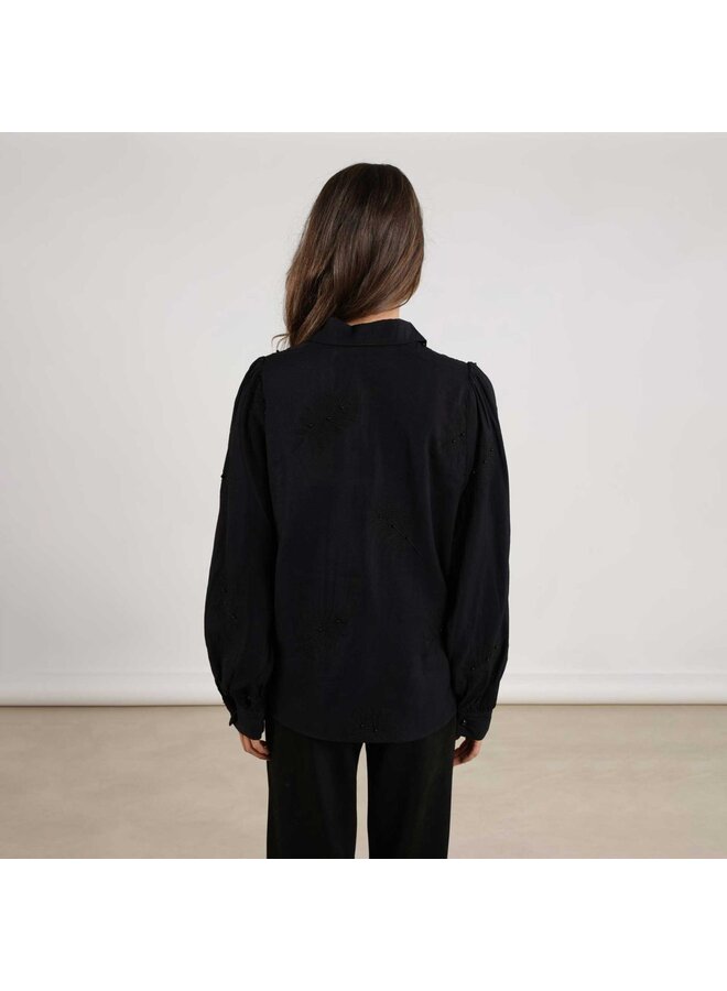 NKF02012 70 Nukus Milanova Blouse Pearl Navy