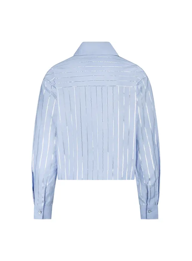 NKF02000 265 Nukus Sorrento Blouse Paillet Ice