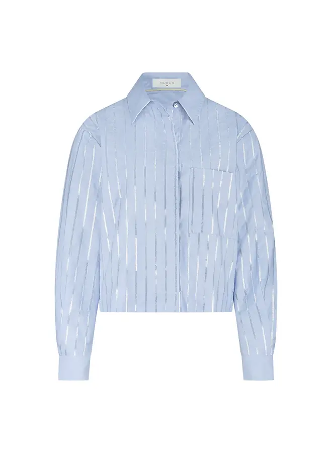 NKF02000 265 Nukus Sorrento Blouse Paillet Ice