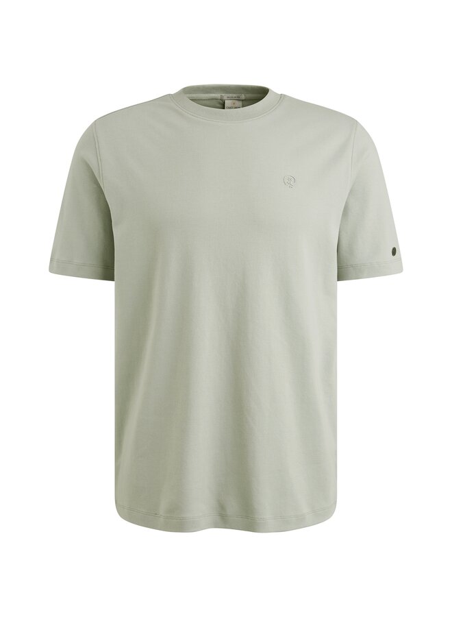 CTSS2508588 9040 Cast Iron Short sleeve r-neck regular fit interlock Puritan Gray