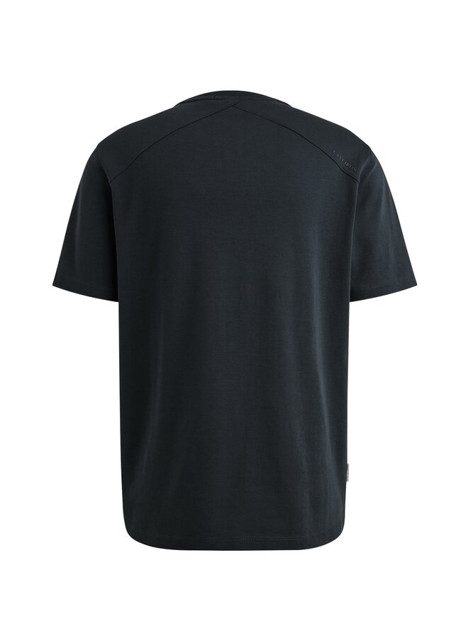 CTSS2508588 5442 Cast Iron Short sleeve r-neck regular fit interlock Sea Storm