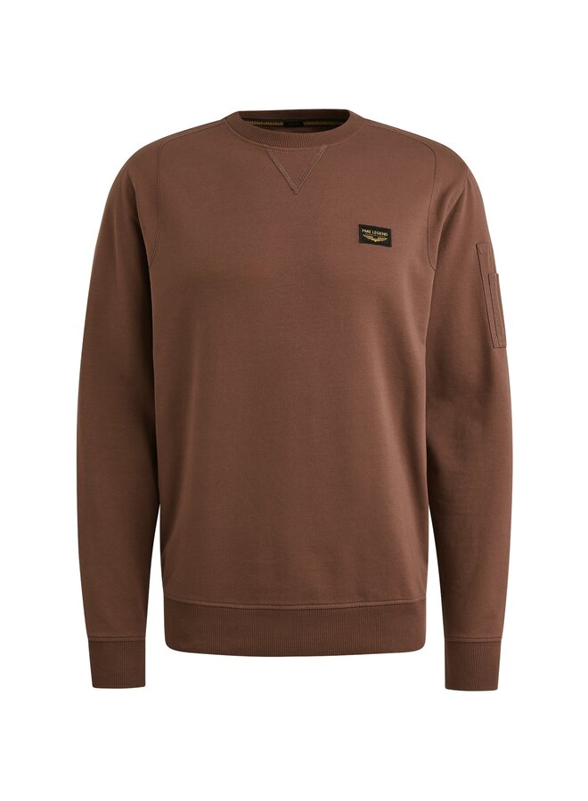 PLS2508499 8203 PME Legend Crewneck American Classic Marron