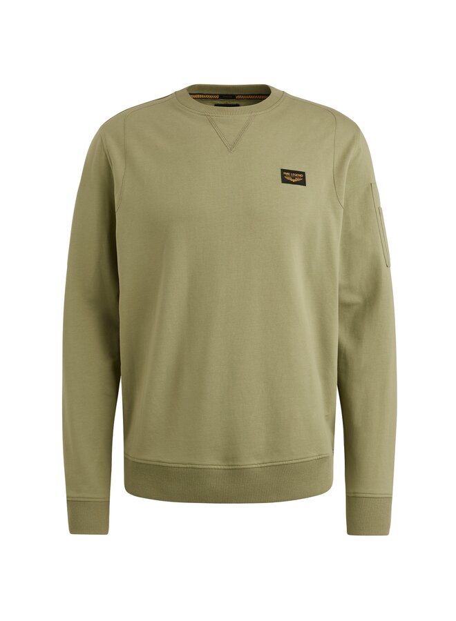 PLS2508499 6379 PME Legend Crewneck American Classic Oil Green