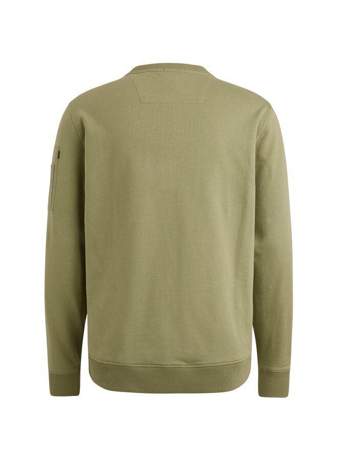 PLS2508499 6379 PME Legend Crewneck American Classic Oil Green