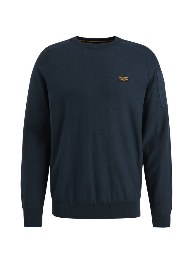 PKW0000332 5073 PME Legend R-Neck American Classic single jersey knit Sky Captain