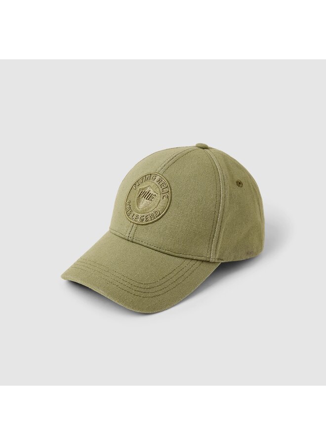 PAC2508901 6379 PME Legend Cap Washed canvas Oil Green