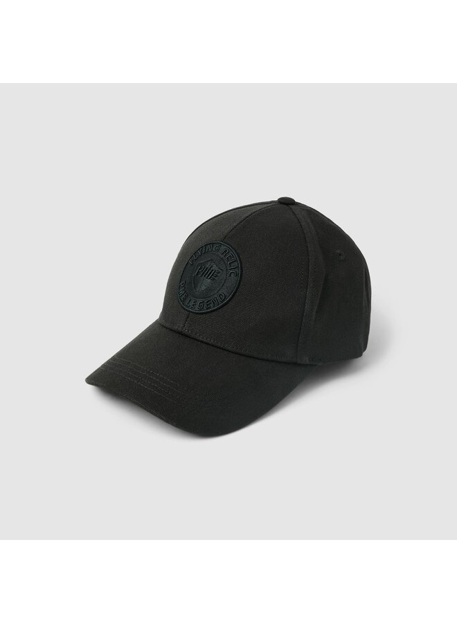 PAC2508901 999 PME Legend Cap Washed canvas Black