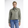 Annicka.7502511 Rino en Pelle Faux leather jacket Green ash