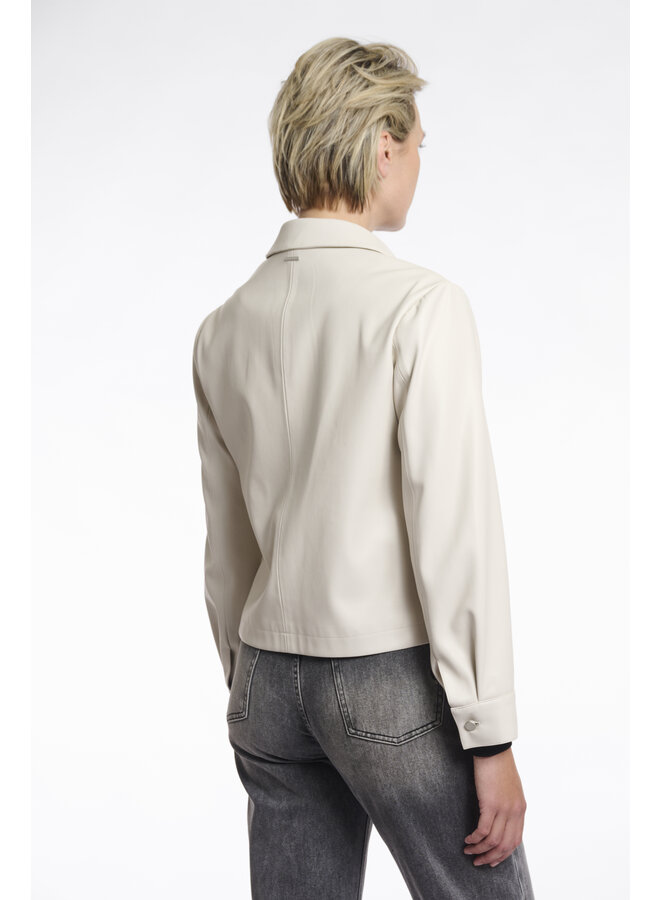 Annicka.7502511 Rino en Pelle Faux leather jacket Birch