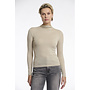 Claar.7002511 Rino en Pelle Long sleeve top with turtleneck Green mist