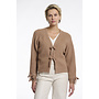 Gouke.5002511 Rino en Pelle Knitted cardigan with bows  Brew