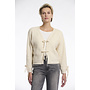 Gouke.5002511 Rino en Pelle Knitted cardigan with bows  Birch