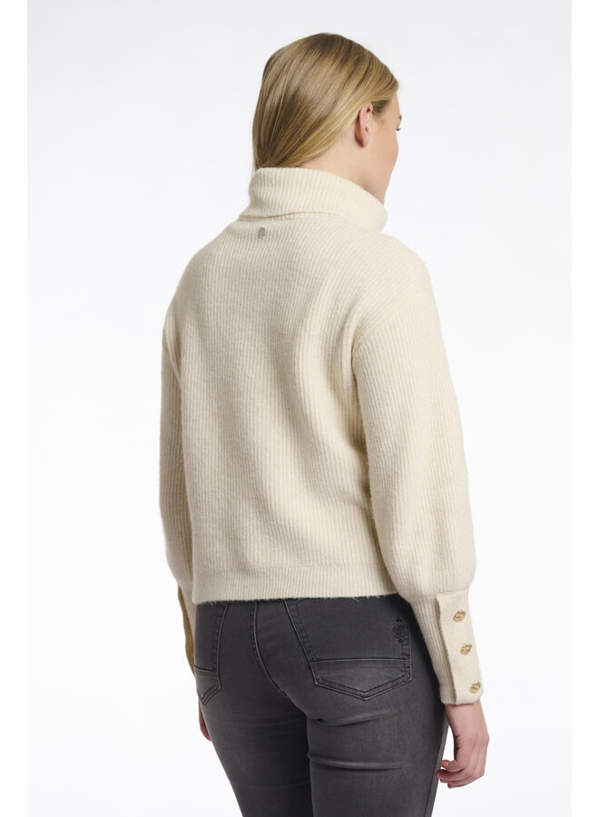 Charlotte.5002511 Rino en Pelle Turtleneck sweater  Birch