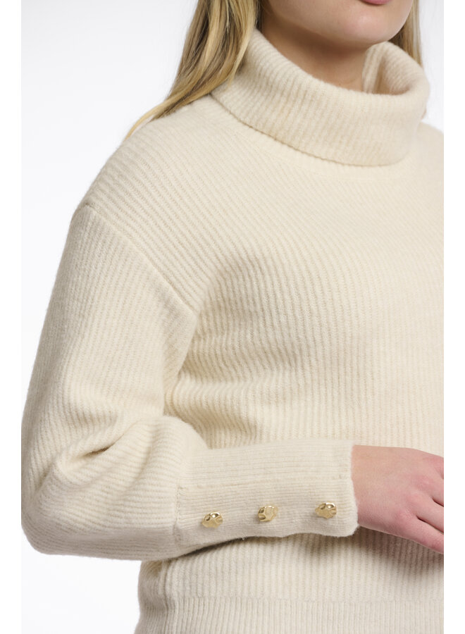 Charlotte.5002511 Rino en Pelle Turtleneck sweater  Birch