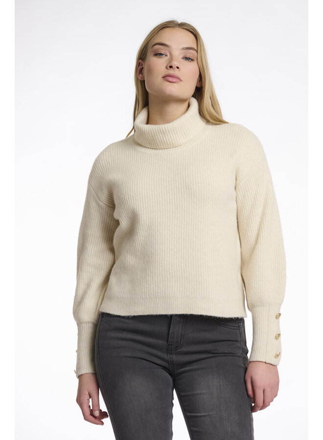 Charlotte.5002511 Rino en Pelle Turtleneck sweater  Birch