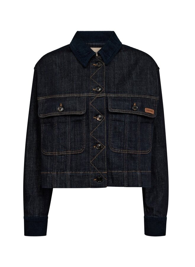 174580 447 MosMosh MM Penne Daw Jacket Dark Blue