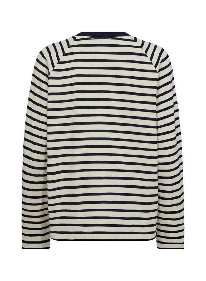 172670 241 MosMosh MM Lidy O-LS Sweatshirt Maritime Blue