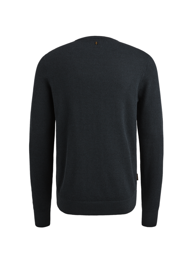 PKW0000334 5281 PME Legend R-neck cotton modal Salute Navy