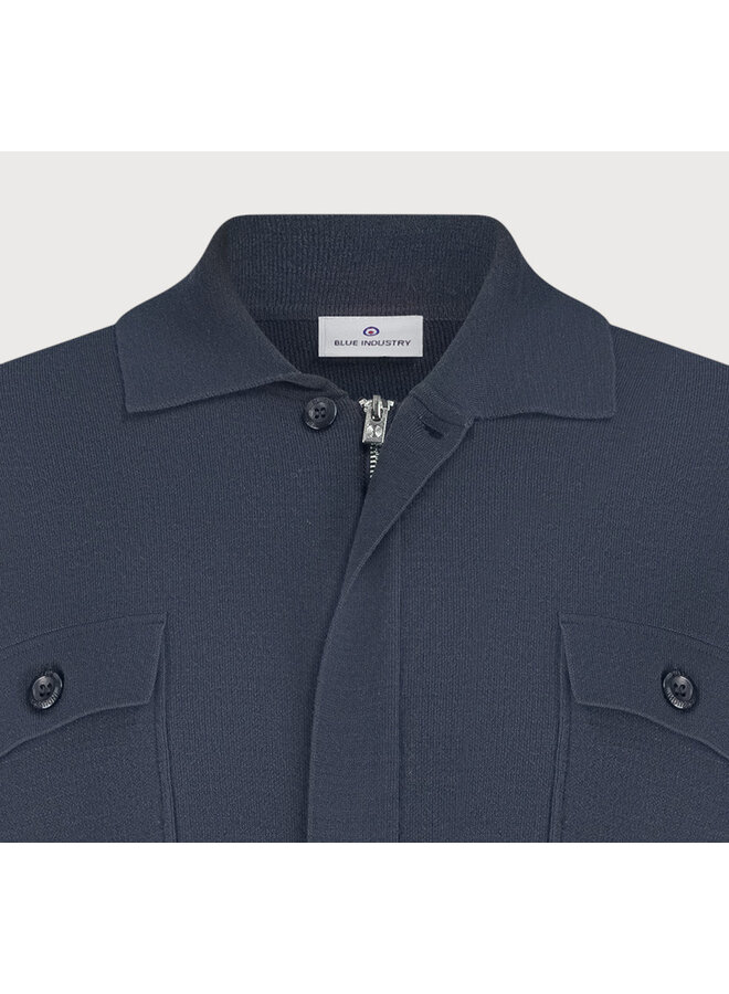 KBIW25-M12 Blue Industry pullover NAVY