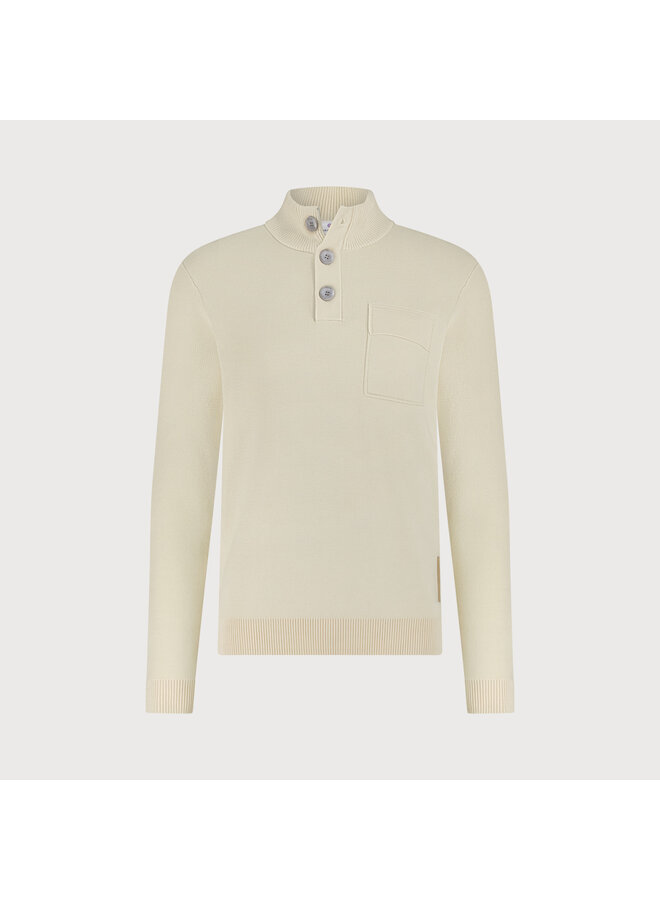 KBIW25-M11 Blue Industry pullover OFF WHITE