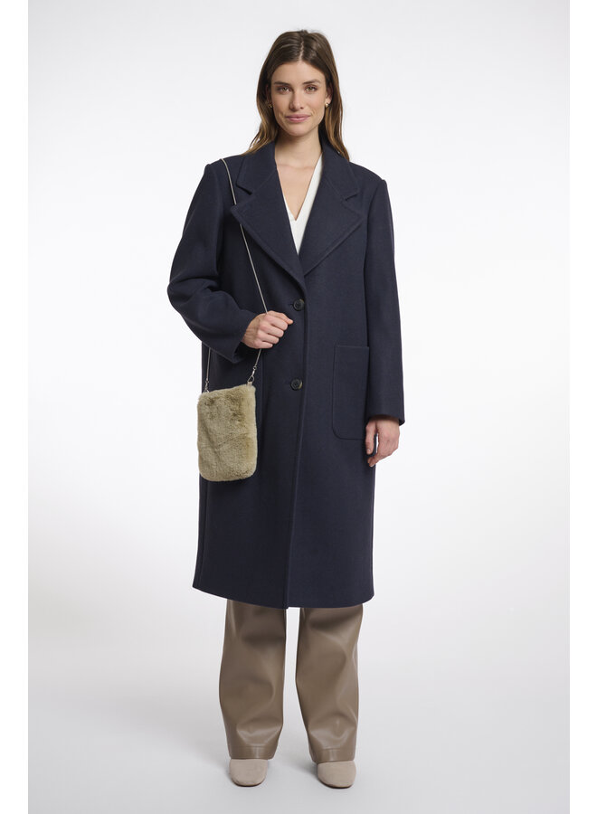 Doxy.7002512 Rino en Pelle Small faux fur shoulderbag  Green mist