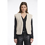 Frencie.7002512 Rino en Pelle Cropped teddy waistcoat  Birch