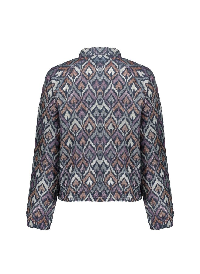 55710-20 625 Geisha Jacket print blue