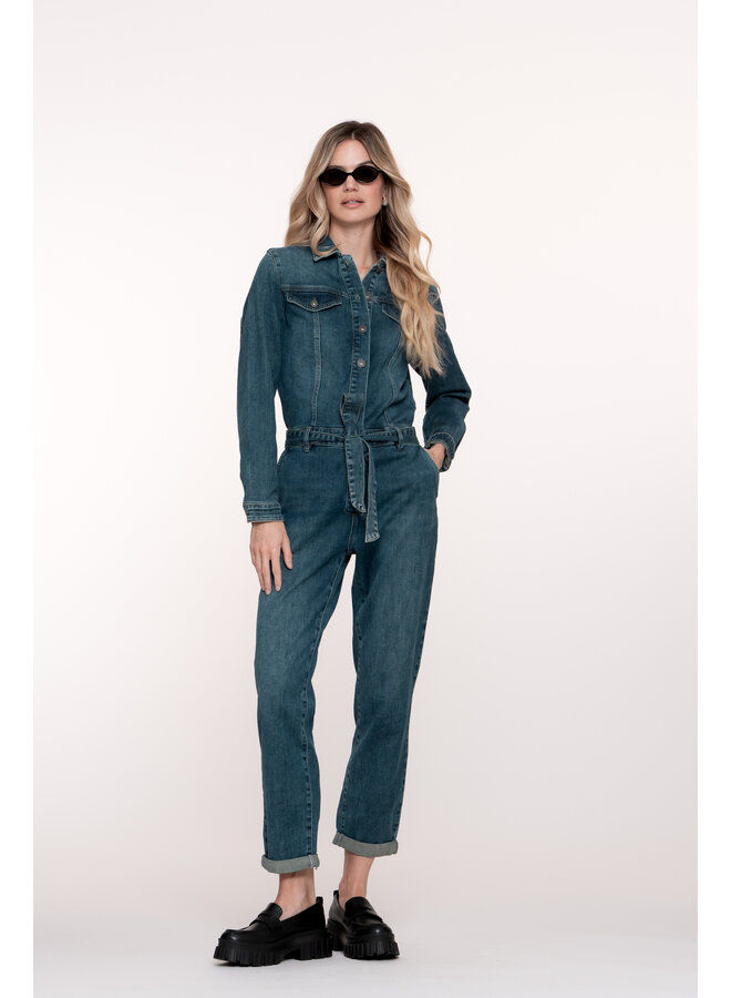 51524-10 810 Geisha Jumpsuit blue denim tinted