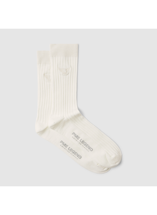 PAC2508922 900 PME Legend Rib socks 2-pack White
