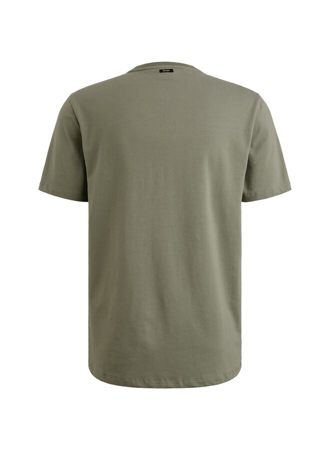 VTSS2508550 6170 Vanguard Short sleeve r-neck cotton elastan jersey Shadow