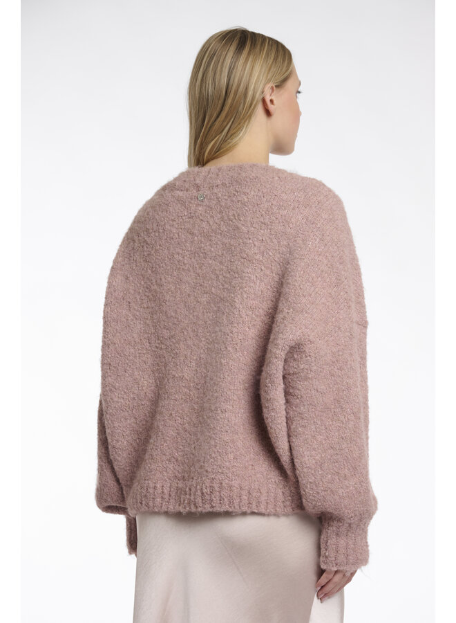 Lien.5002512 Rino en Pelle Wide fit sweater  Old pink