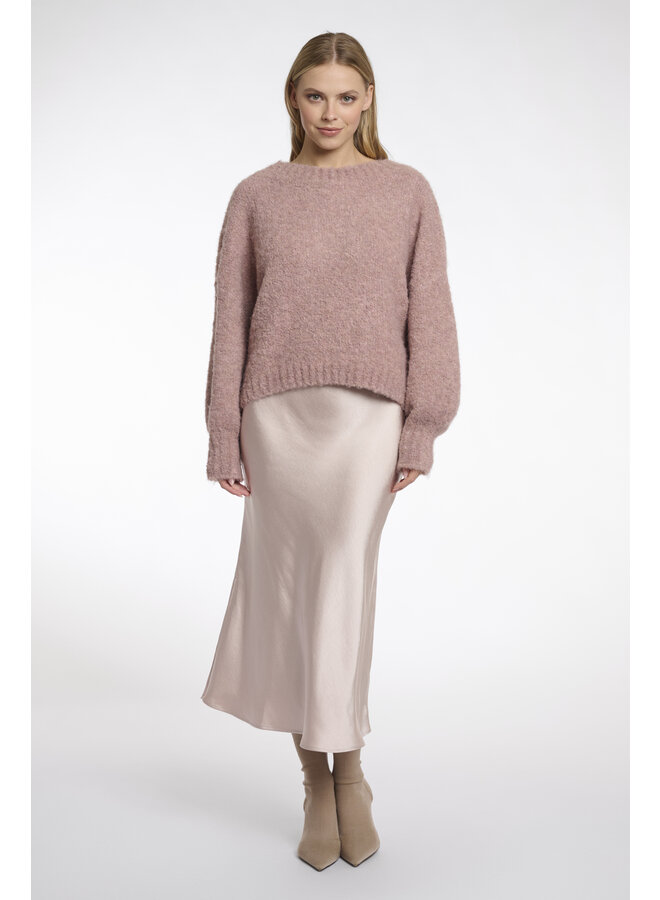 Lien.5002512 Rino en Pelle Wide fit sweater  Old pink