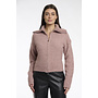 Boi.5002512 Rino en Pelle Cardigan with zipper closure Old pink