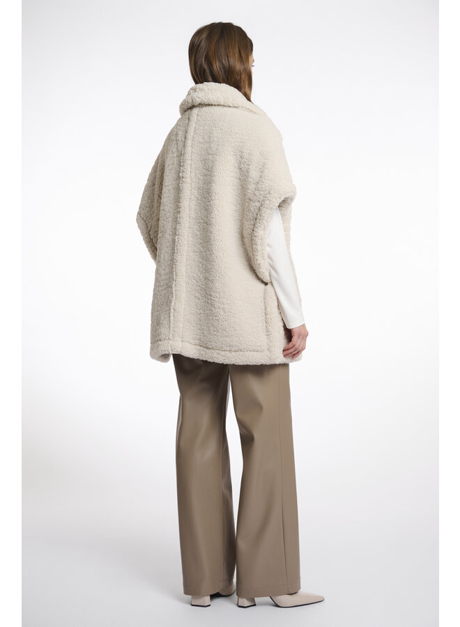 Luca.7002512 Rino en Pelle Teddy cape  Birch
