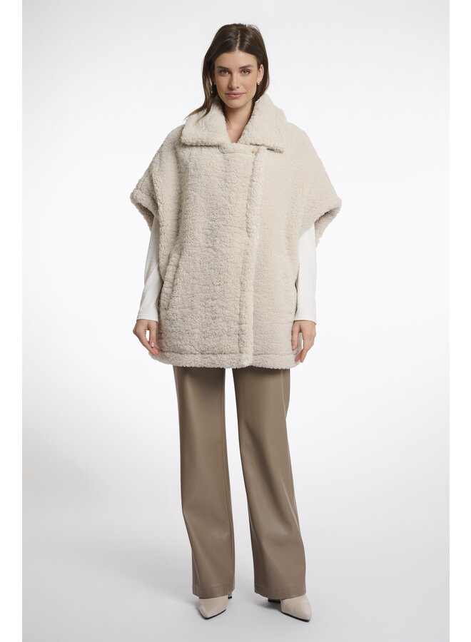 Luca.7002512 Rino en Pelle Teddy cape  Birch