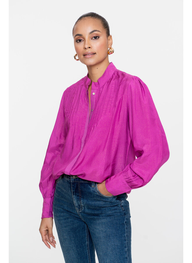 53550-81 451 Geisha Blouse berry