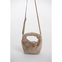Cheryl.7002511 Rino en Pelle Small faux fur crossbody bag  Oat