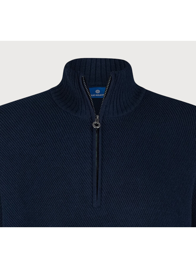 KBIW25-M16 Blue Industry Pullover Chenille NAVY
