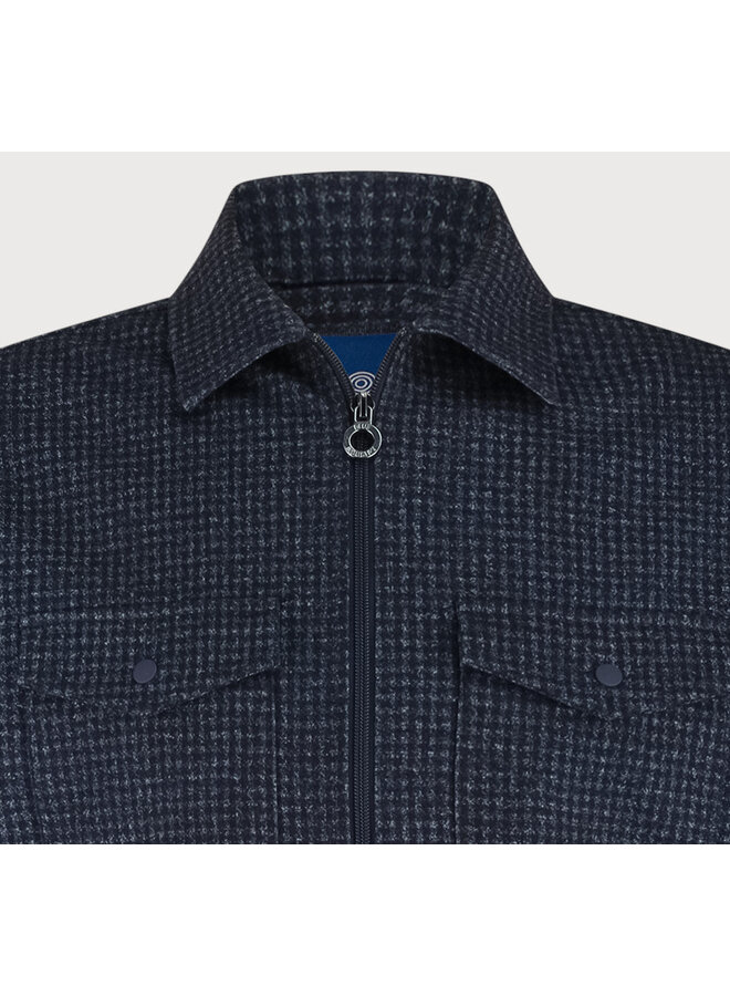 PISAW25-M1 Blue Industry Shirtjacket NAVY