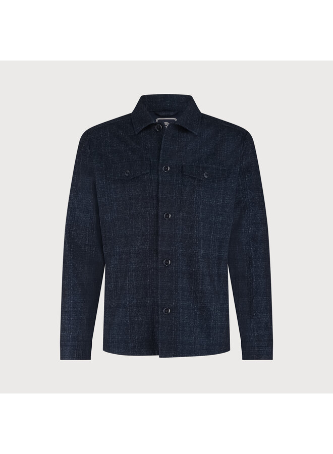 NAPOLIW25-M2 Blue Industry Shirtjacket NAVY