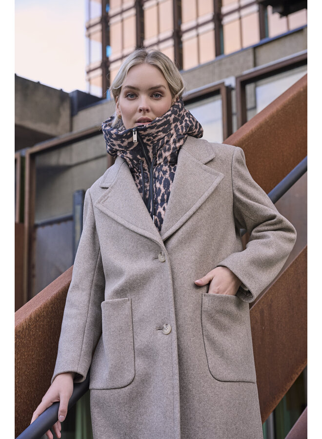 Tabita.7012512 Rino & Pelle Padded bib  Leopard