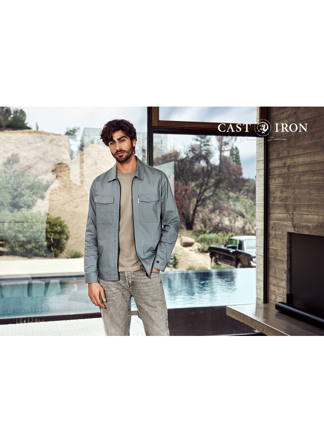 CSI2508204 9096 Cast Iron LONG SLEEVE SHIRT Tech Stretch Stormy Weather