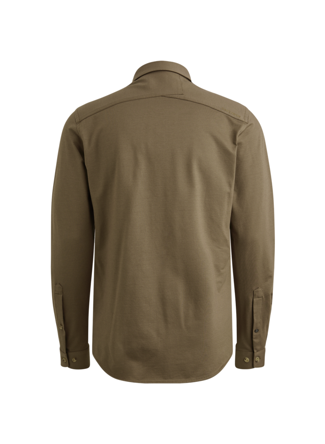 CSI2508200 8025 Cast Iron LONG SLEEVE SHIRT Twill Jersey 2 tone Brindle