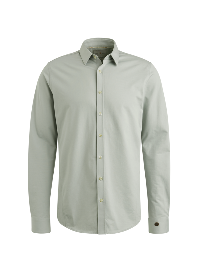 CSI2508200 9040 Cast Iron LONG SLEEVE SHIRT Twill Jersey 2 tone Puritan Gray